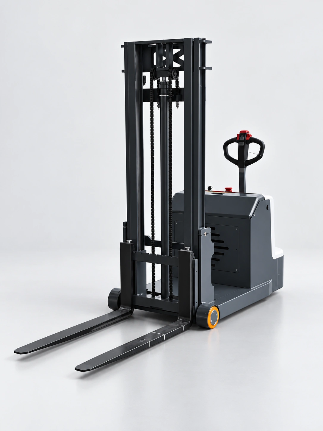 QES10MCB Electric Counterbalance Stacker – 1000 kg - Слика 10