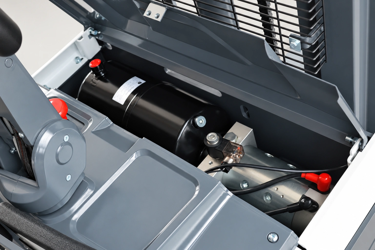 QES20E-P Ride-On Electric Pallet Stacker –2000 kg - Слика 9
