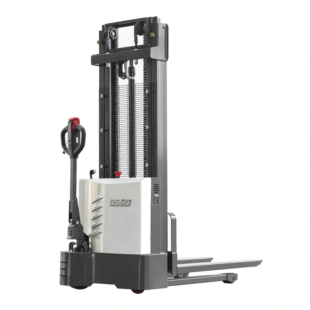 QSLiFT QES10E-30 Pedestrian Electric  Stacker, Capacity 1000kg,Lifting Height 3000mm