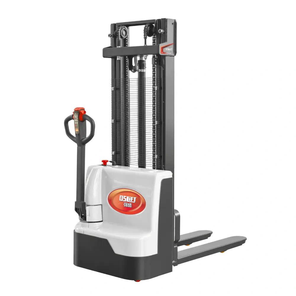 QSLiFT QES15E-30 Pedestrian Electric Stacker Capacity 1500 kg, Lift Height 3000mm