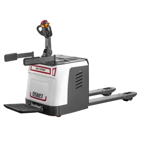 QSLiFT QET20P Stand-on Platform Electric Pallet Truck, Capacity 2000kg