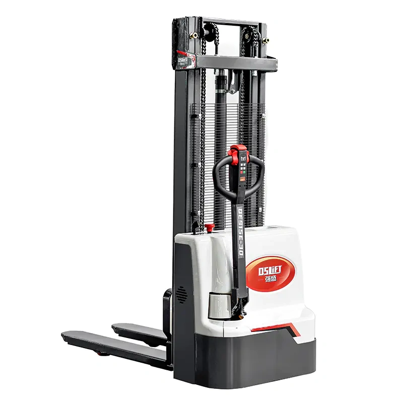 QSLiFT QES15E-35 Pedestrian Electric Stacker Capacity 1500 kg, Lift Height 3500mm