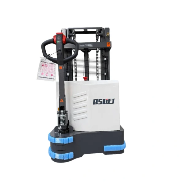 QES10E-202 QSLiFT QES10E-20 Electric Walkie Stacker, capacity 1000kg, lift height 2000mm