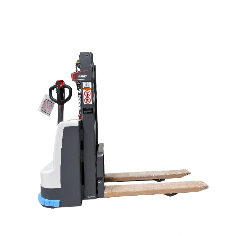 QSLiFT QES15E-20 Electric Walkie Stacker, capacity 1500 kg, lift height 2000 mm - Image 2