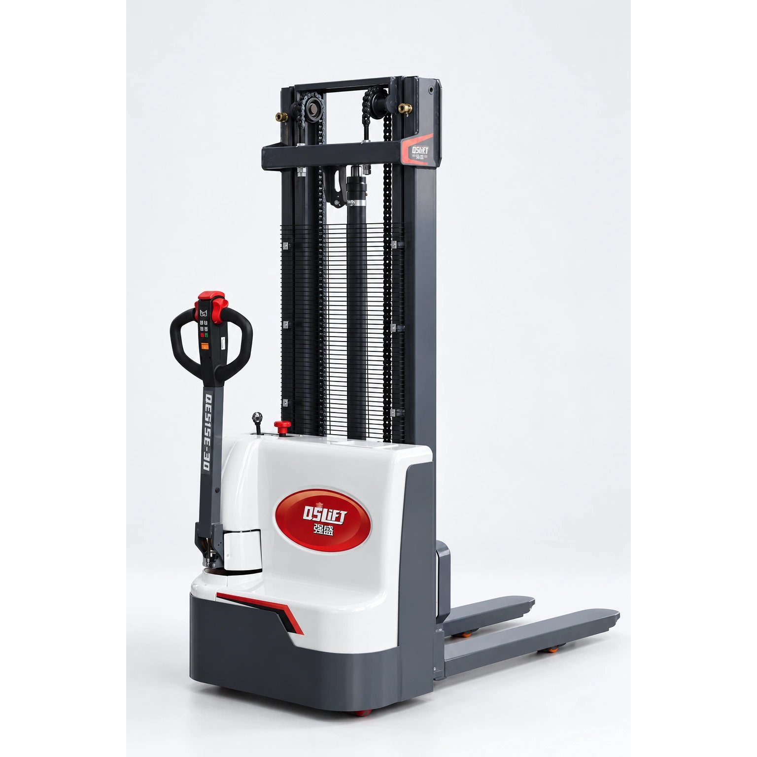 QSLiFT QES15E-20 Electric Walkie Stacker, capacity 1500kg, lift height 2000mm