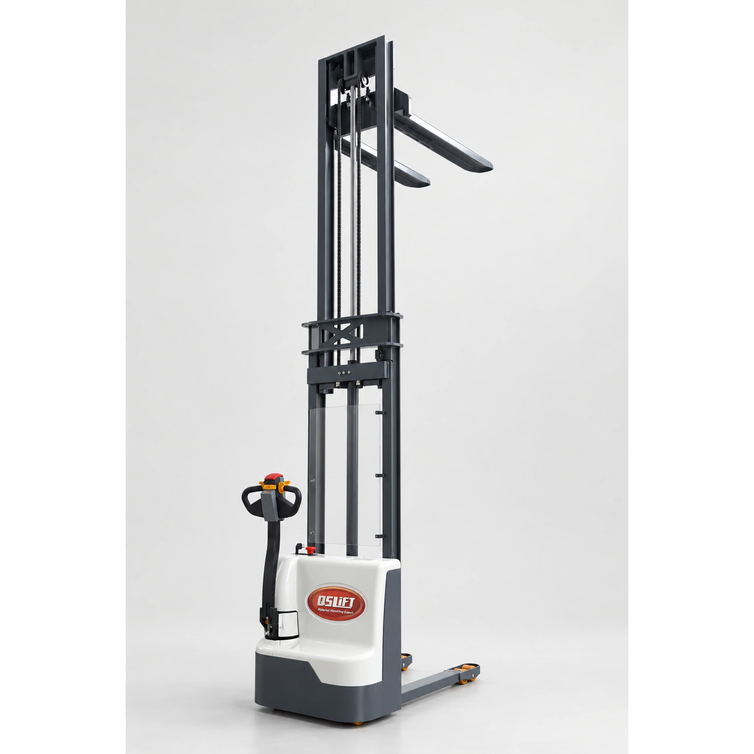 QSLiFT QES20E-20 Electric Walkie Stacker, capacity 2000kg, lift height 2000mm – Kép 9