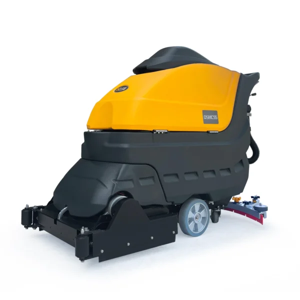 QSMC55 Walk-Behind Sweeper Scrubber Dryer | 2-in-1 Sweeping & Scrubbing Machine