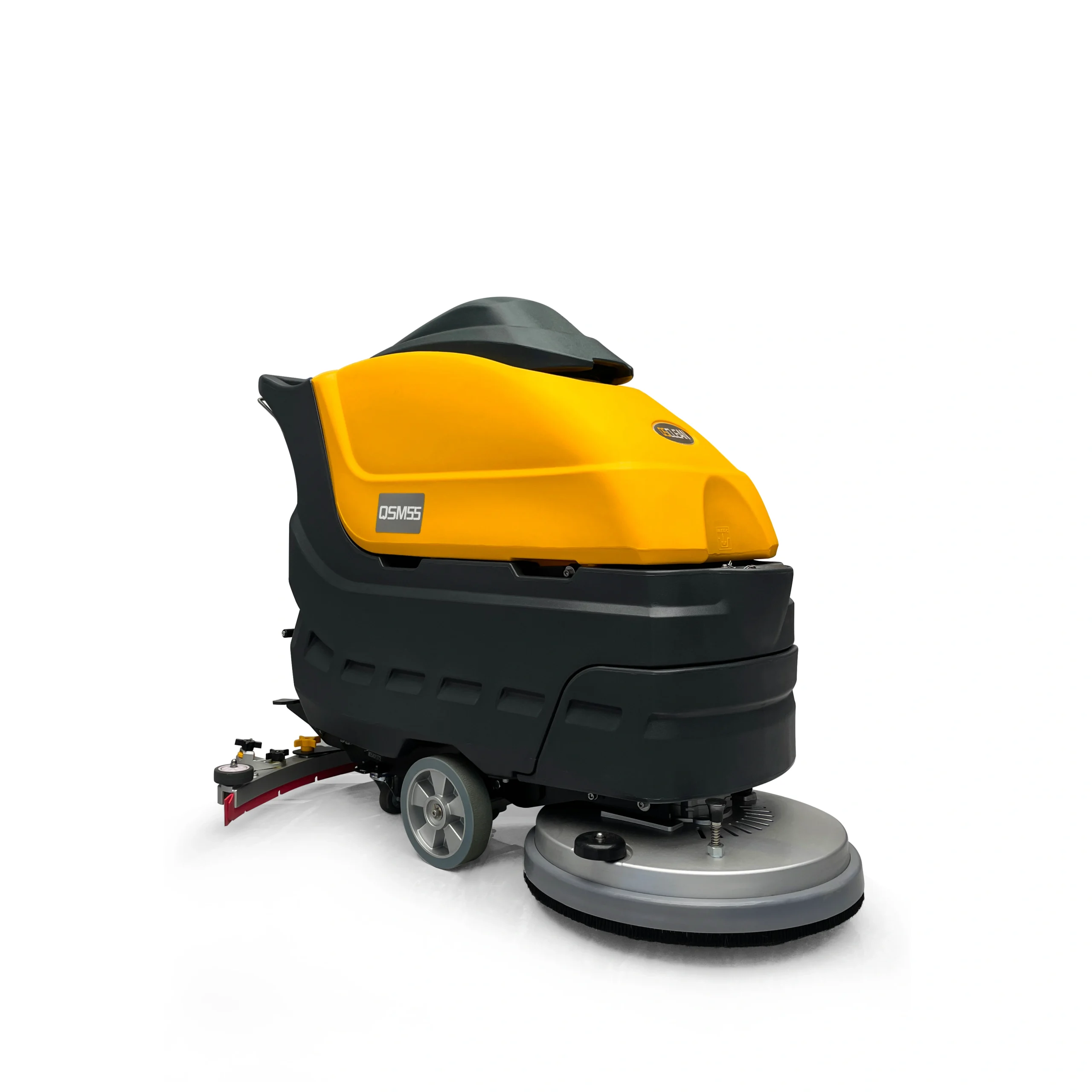 QSM55 Walk-Behind Floor Scrubber Dryer | 24V Commercial Cleaning Machine - Image 2