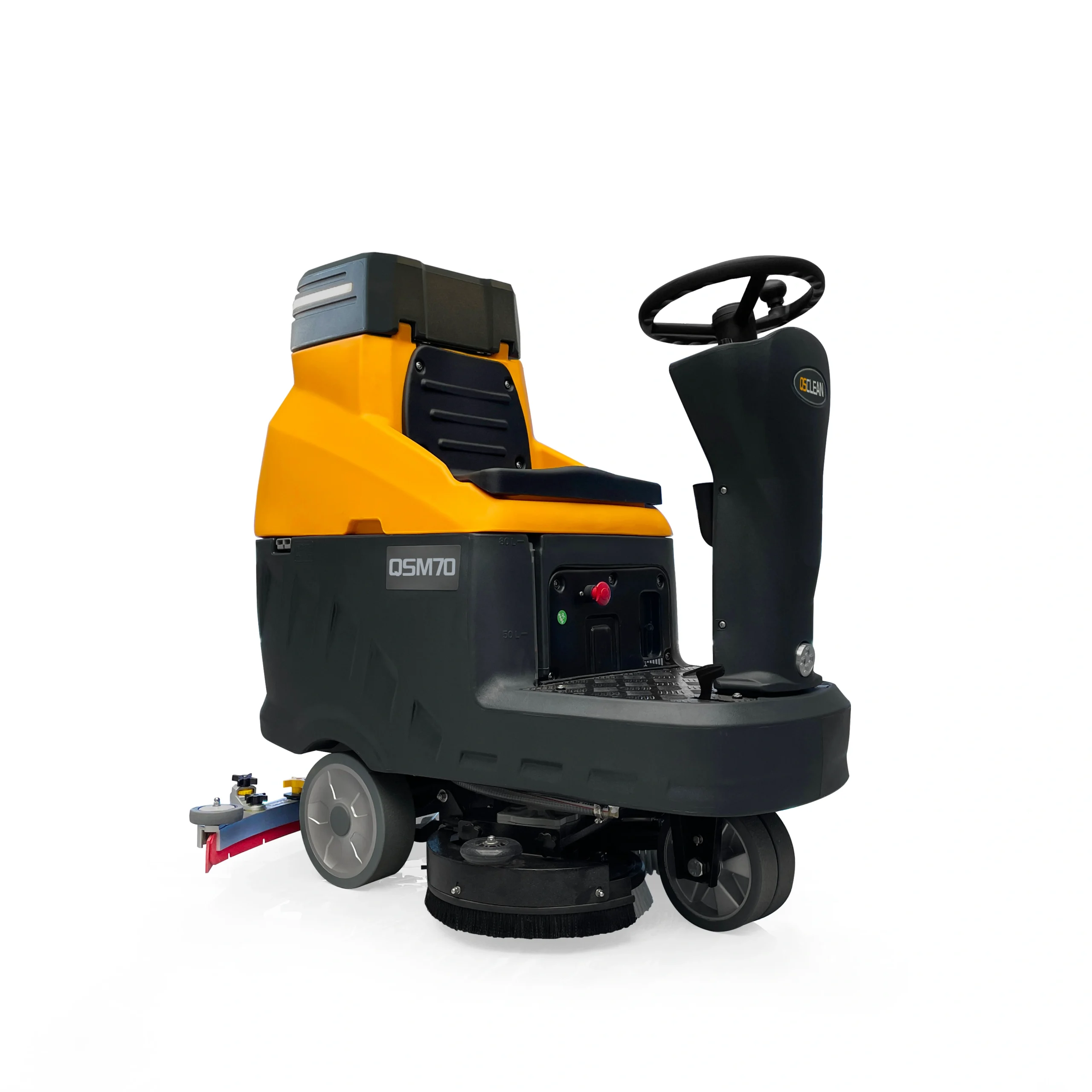 QSM70 Ride-On Floor Scrubber Dryer | 24V Double Disc Auto Scrubber - Image 2