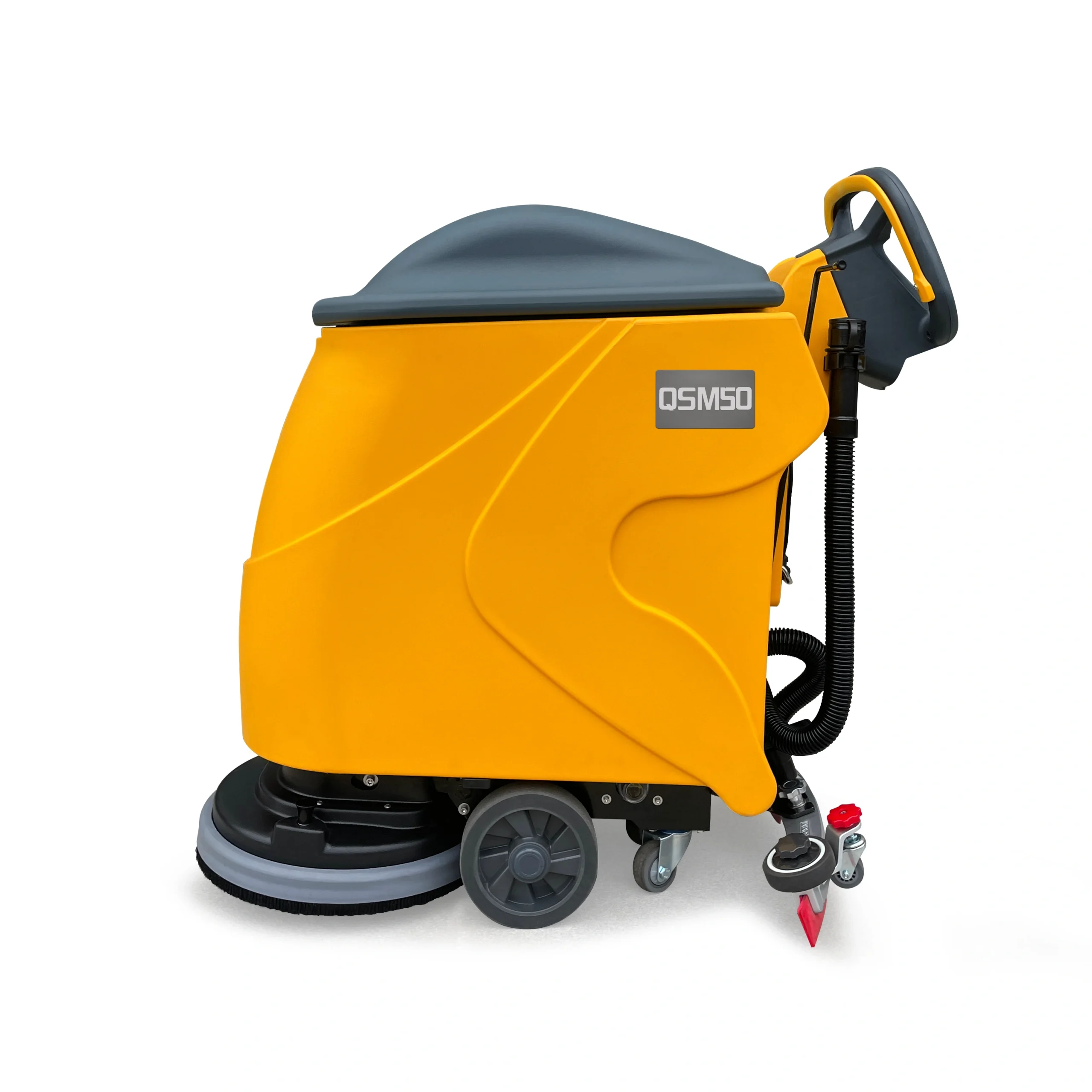 QSM50 Walk-Behind Floor Scrubber Dryer | 24V Narrow-Body Auto Scrubber - Image 3