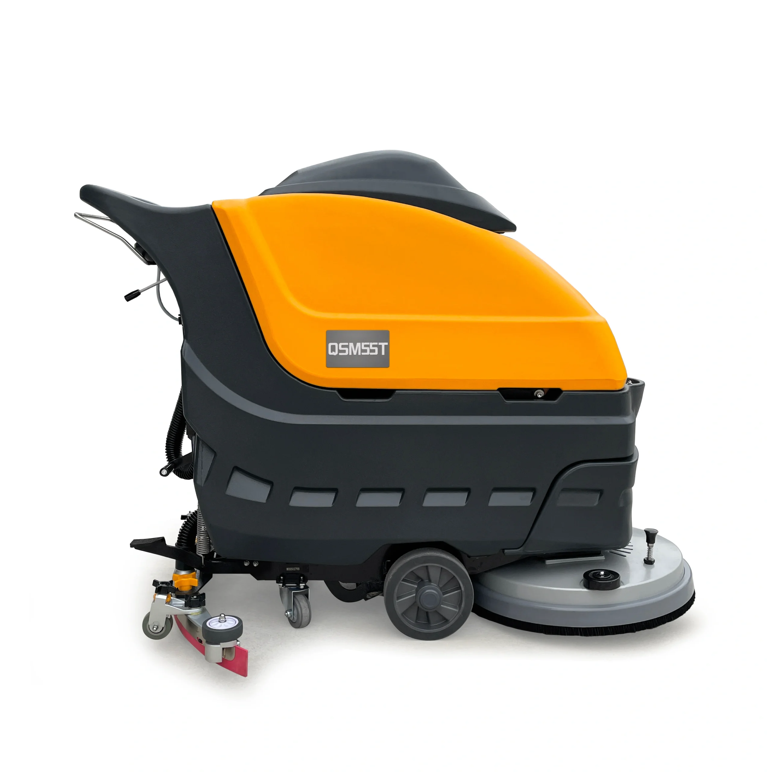QSM55T Corded Walk-Behind Floor Scrubber Dryer | 220V Commercial Cleaning Machine - Image 4