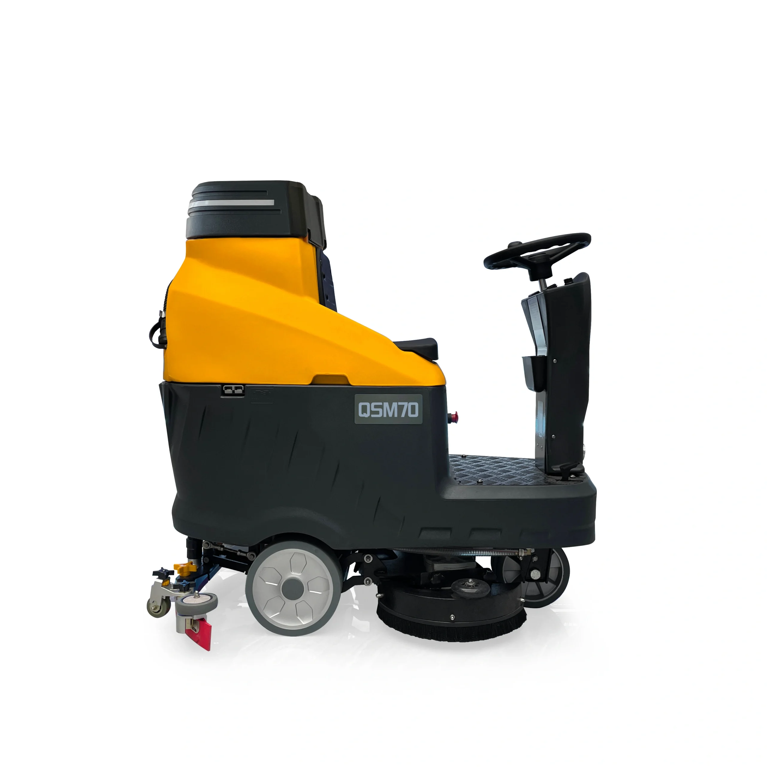 QSM70 Ride-On Floor Scrubber Dryer | 24V Double Disc Auto Scrubber - Image 4