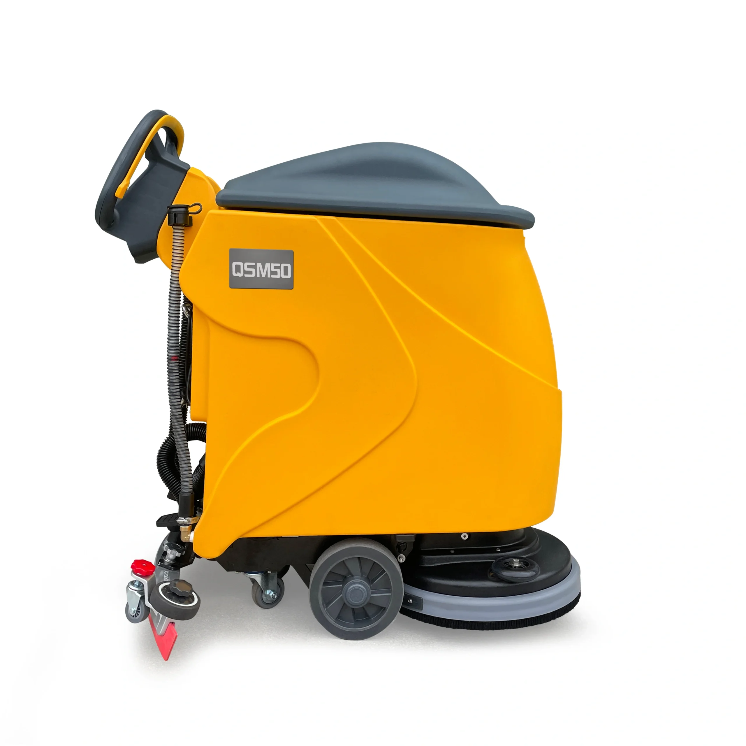 QSM50 Walk-Behind Floor Scrubber Dryer | 24V Narrow-Body Auto Scrubber - Image 4