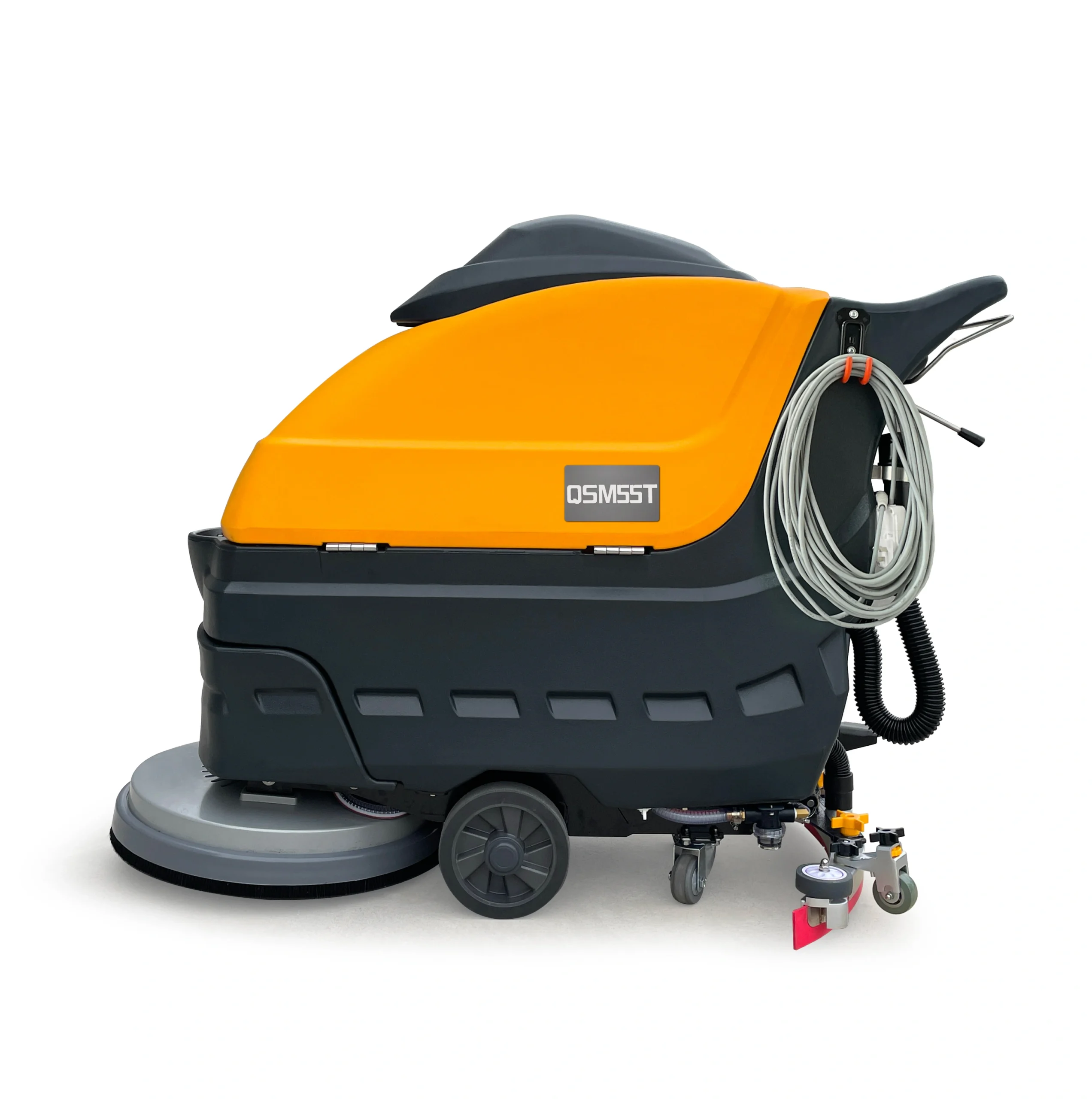 QSM55T Corded Walk-Behind Floor Scrubber Dryer | 220V Commercial Cleaning Machine - Image 5