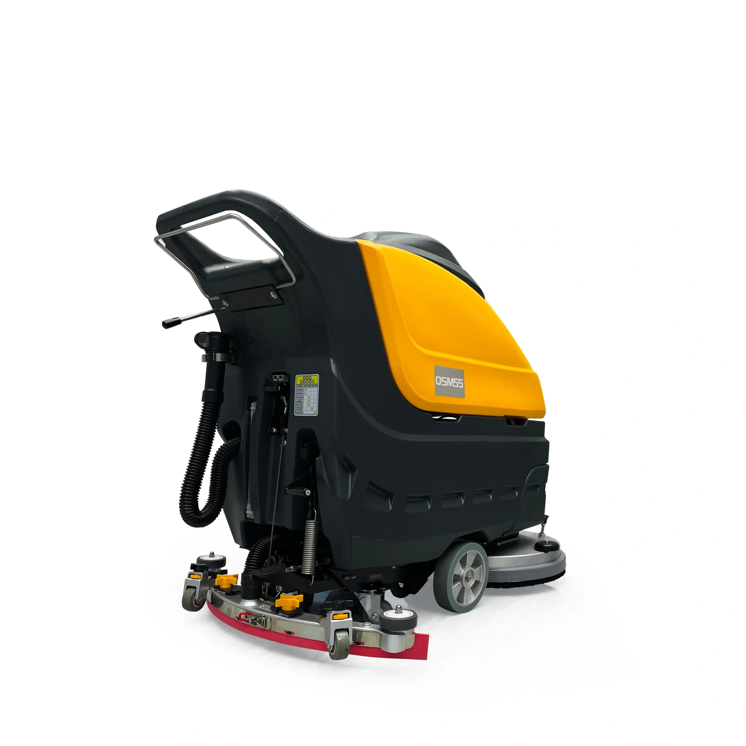 QSM55 Walk-Behind Floor Scrubber Dryer | 24V Commercial Cleaning Machine - Image 7