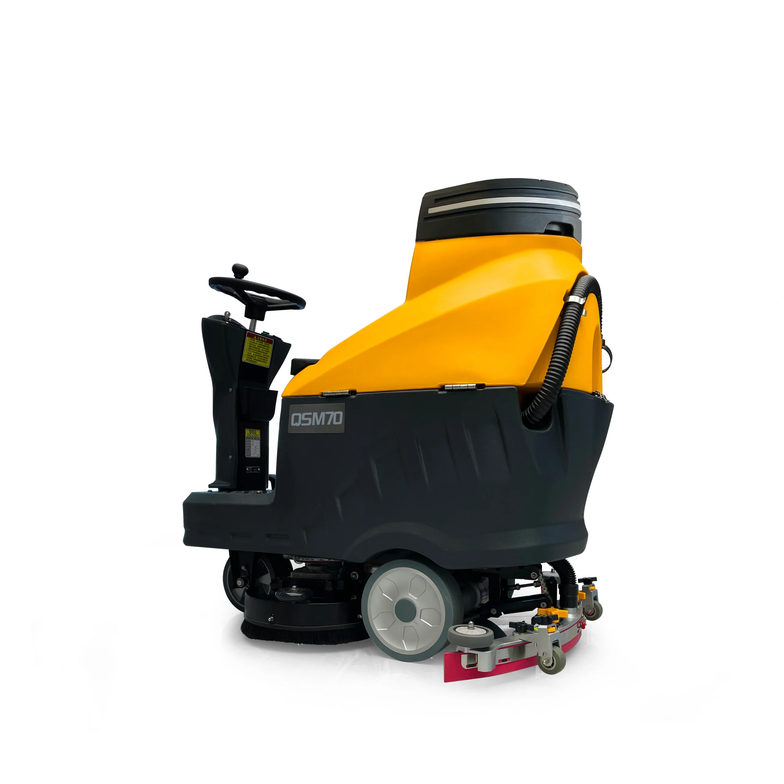 QSM70 Ride-On Floor Scrubber Dryer | 24V Double Disc Auto Scrubber - Image 7