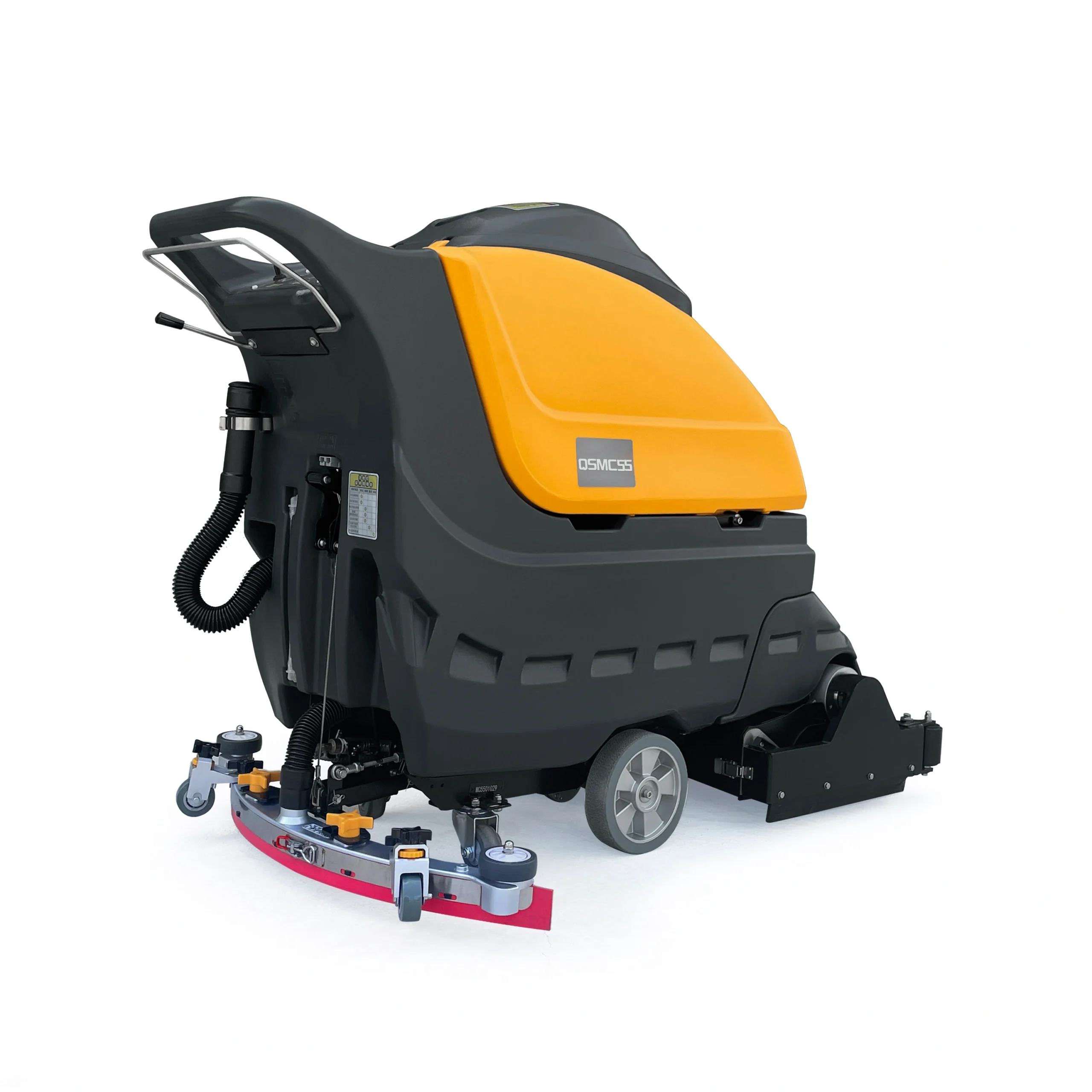 QSMC55 Walk-Behind Sweeper Scrubber Dryer | 2-in-1 Sweeping & Scrubbing Machine - Image 7