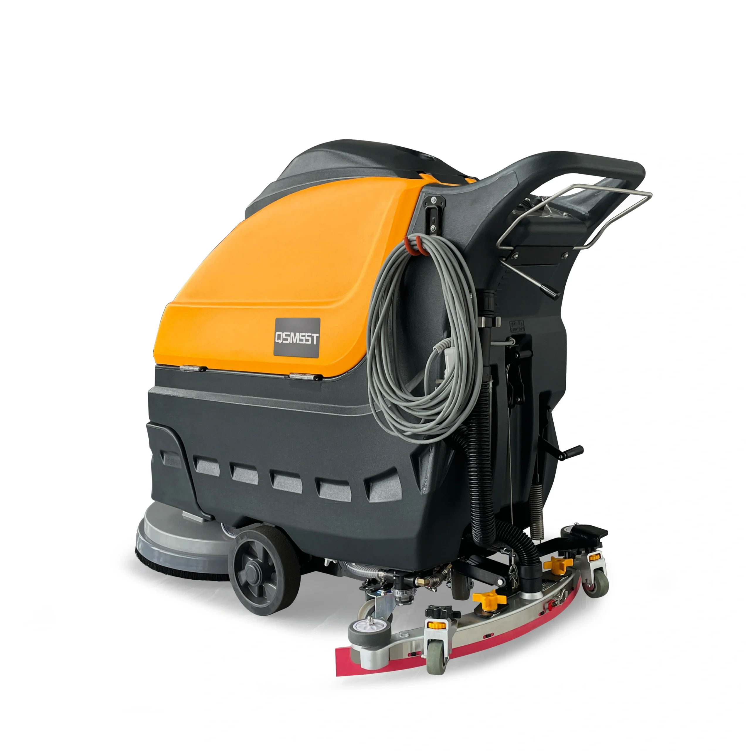 QSM55T Corded Walk-Behind Floor Scrubber Dryer | 220V Commercial Cleaning Machine - Image 8